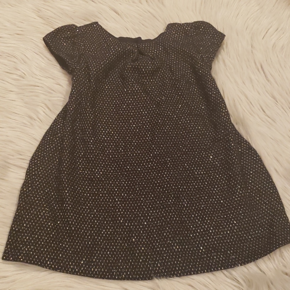 Old Navy Baby Girl Black Holiday Dress